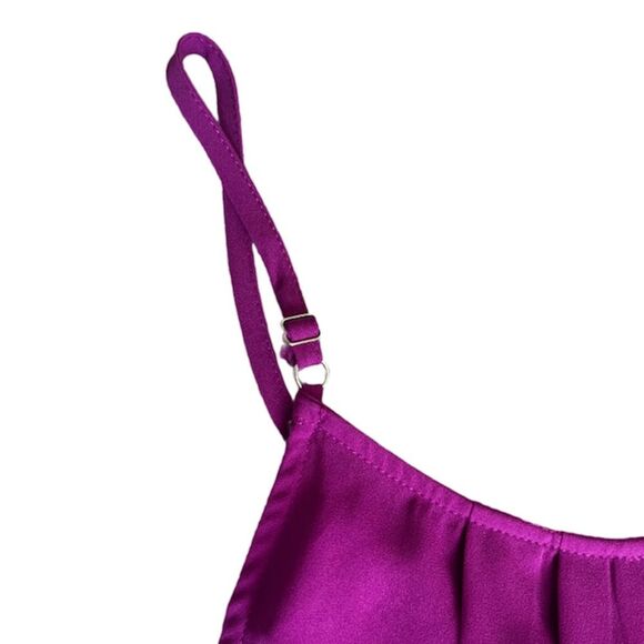 Pixley Zania stud detail blouse MAGENTA SIZE 2X - Picture 7 of 9